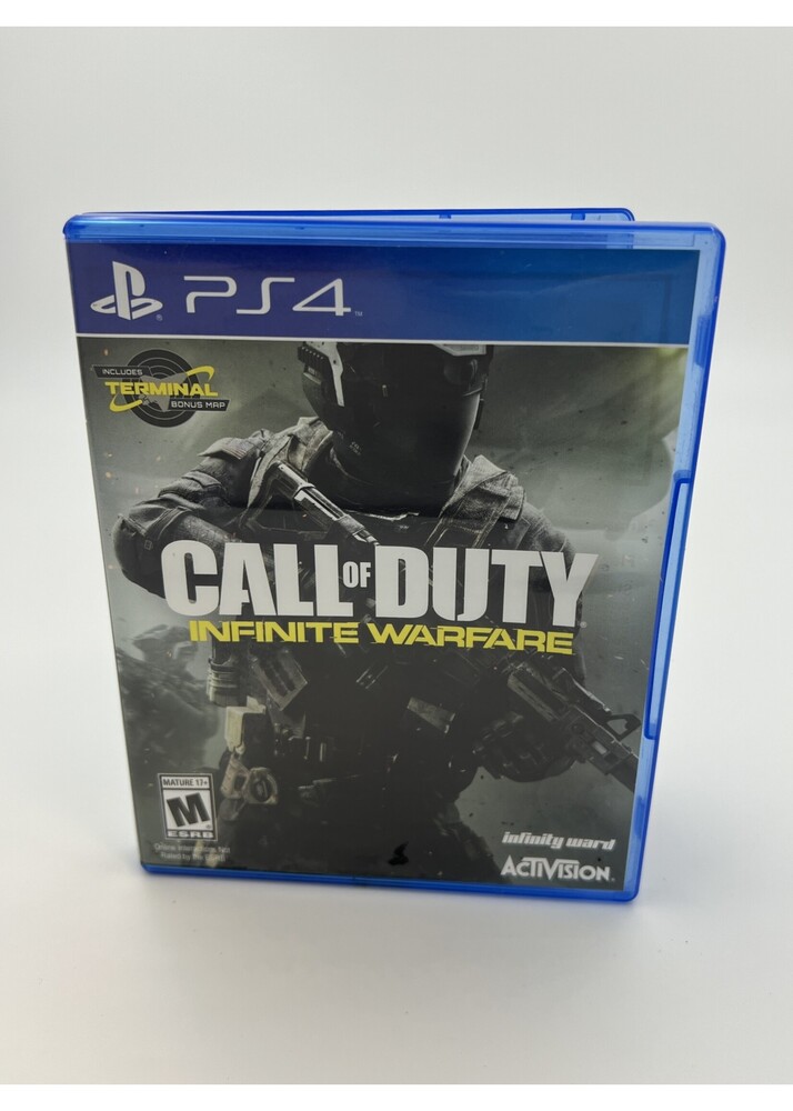 Call of Duty: Infinite Warfare PS4 Game with Terminal Bonus Map, Mature 17+